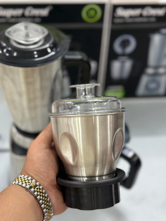 Germany super crest 3 in 1 stainless steel blender