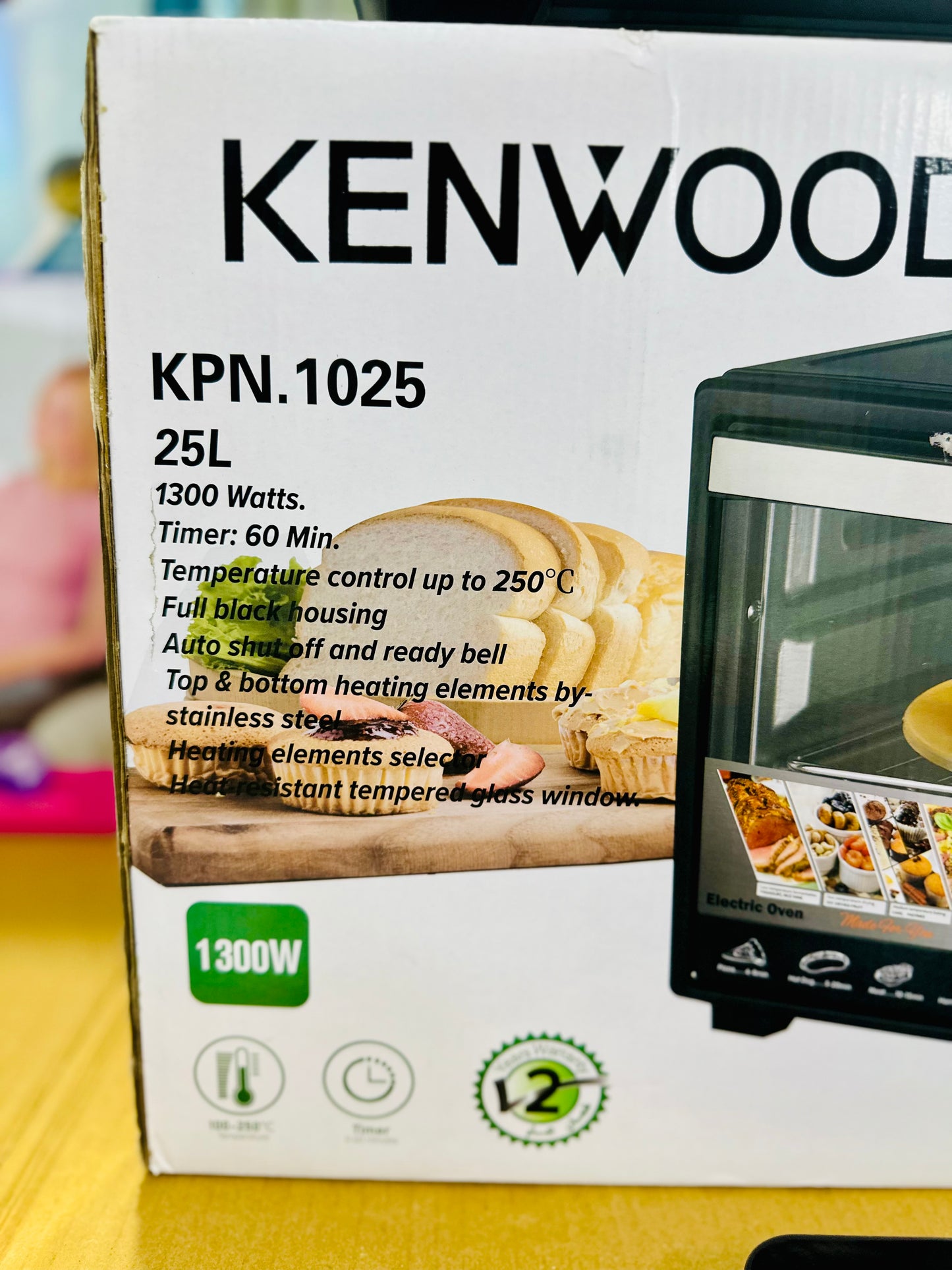 Kenwood 25L Electric Oven Toaster – 1300W
