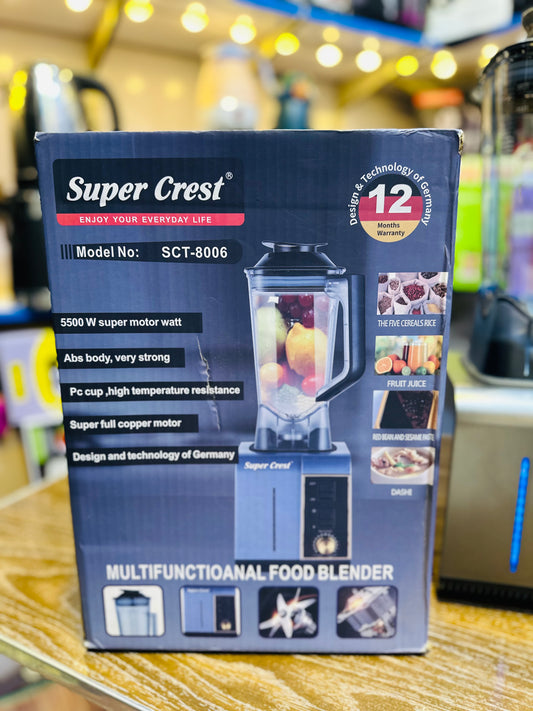 Super Crest Commercial Blender SCT-8006