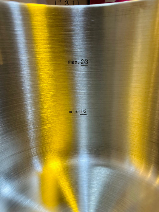 STAINLESS STEEL PRESSURE COOKER 12.L. Italy 🇮🇹