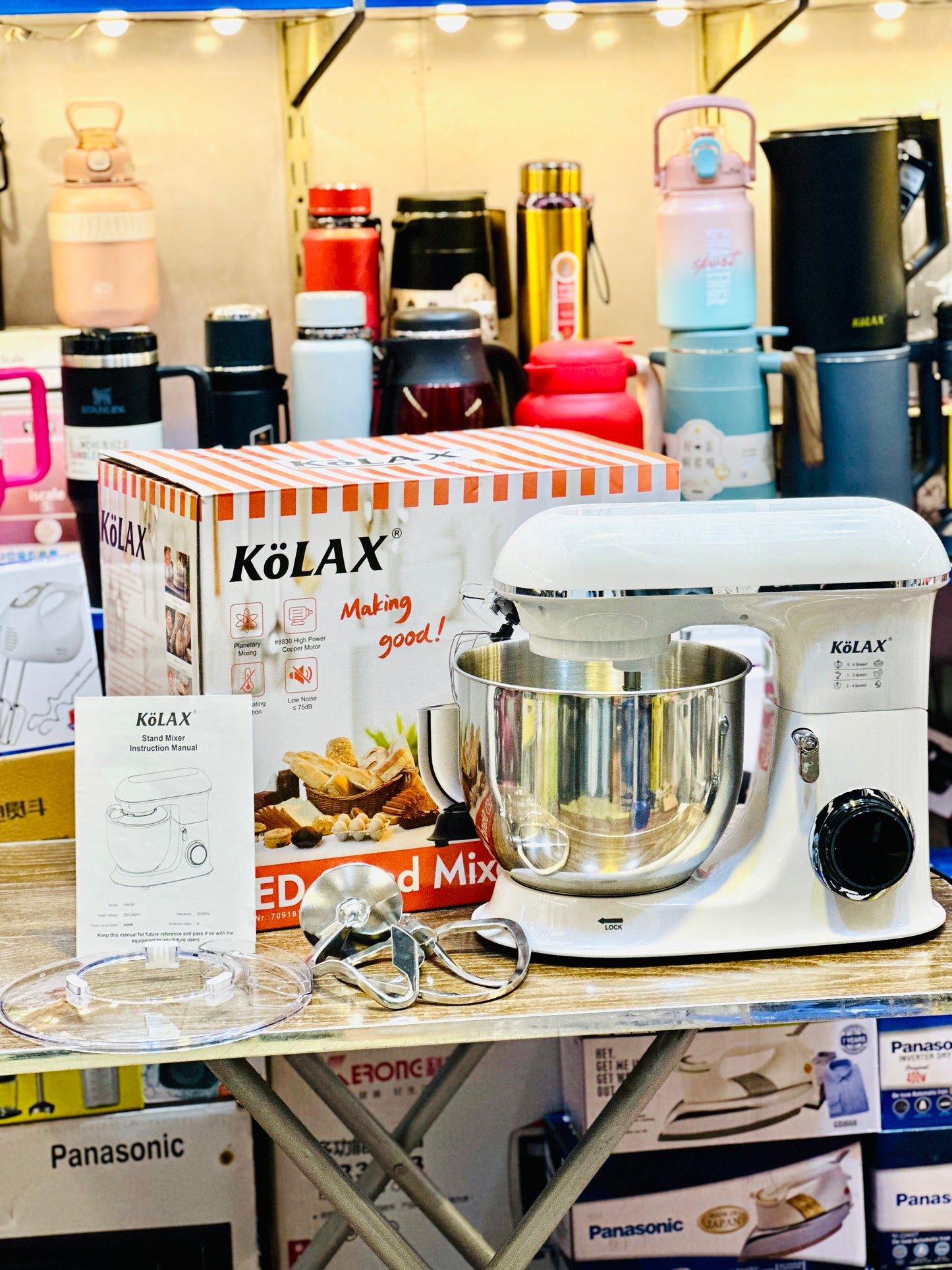 KoLAX Germany 7.8L Stand Mixer 2000W