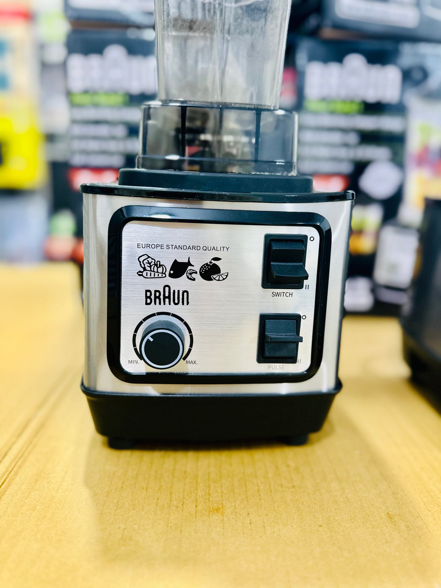 Braun Power Blend 1 Heavy Duty Commercial Blender | 2.5L Unbreakable Jar, Metal Gear & SS Blades (2-in-1)