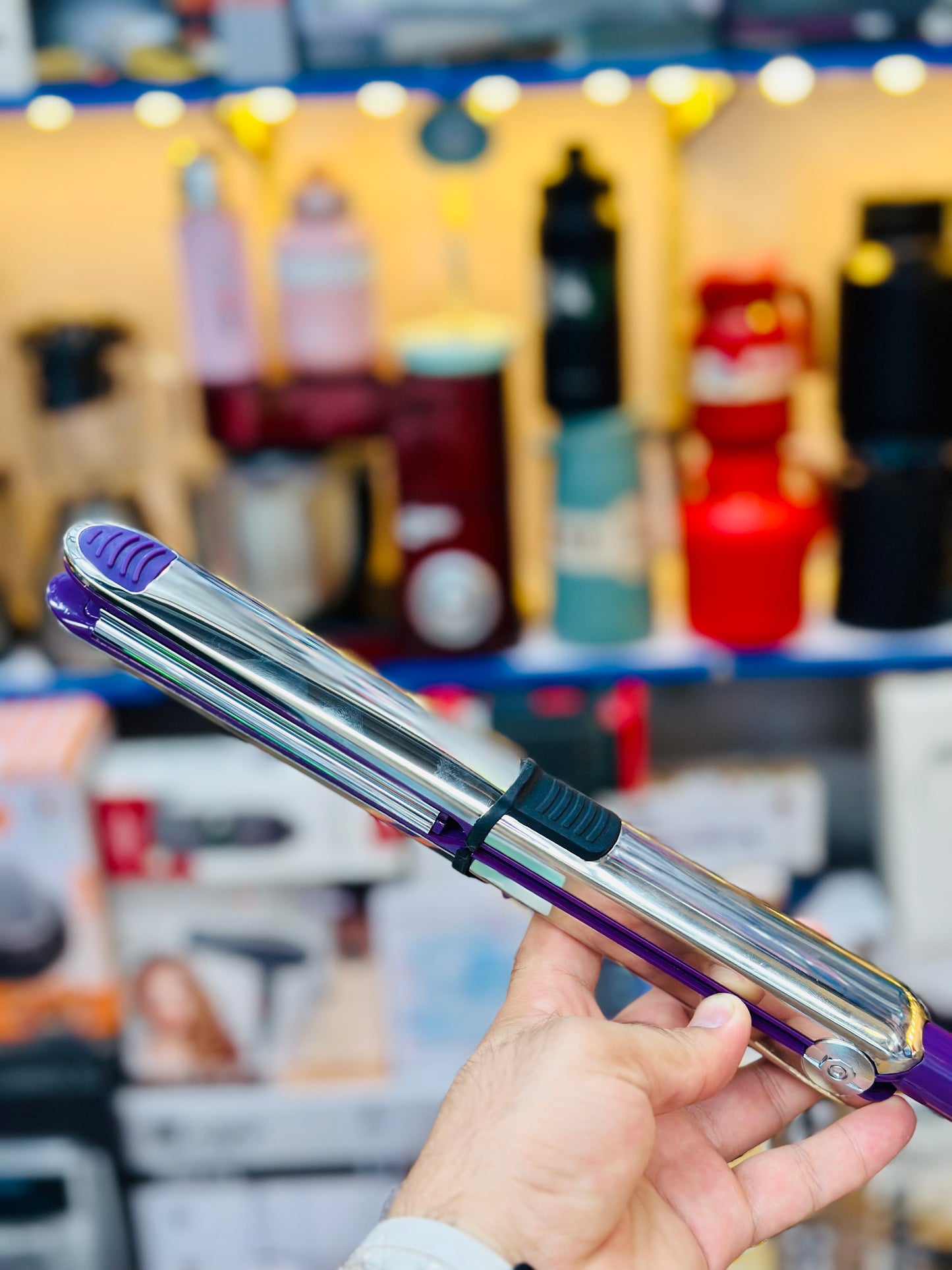 Deeper Than Hair Professional Flat Iron – Titanium Plate Hair Straightener