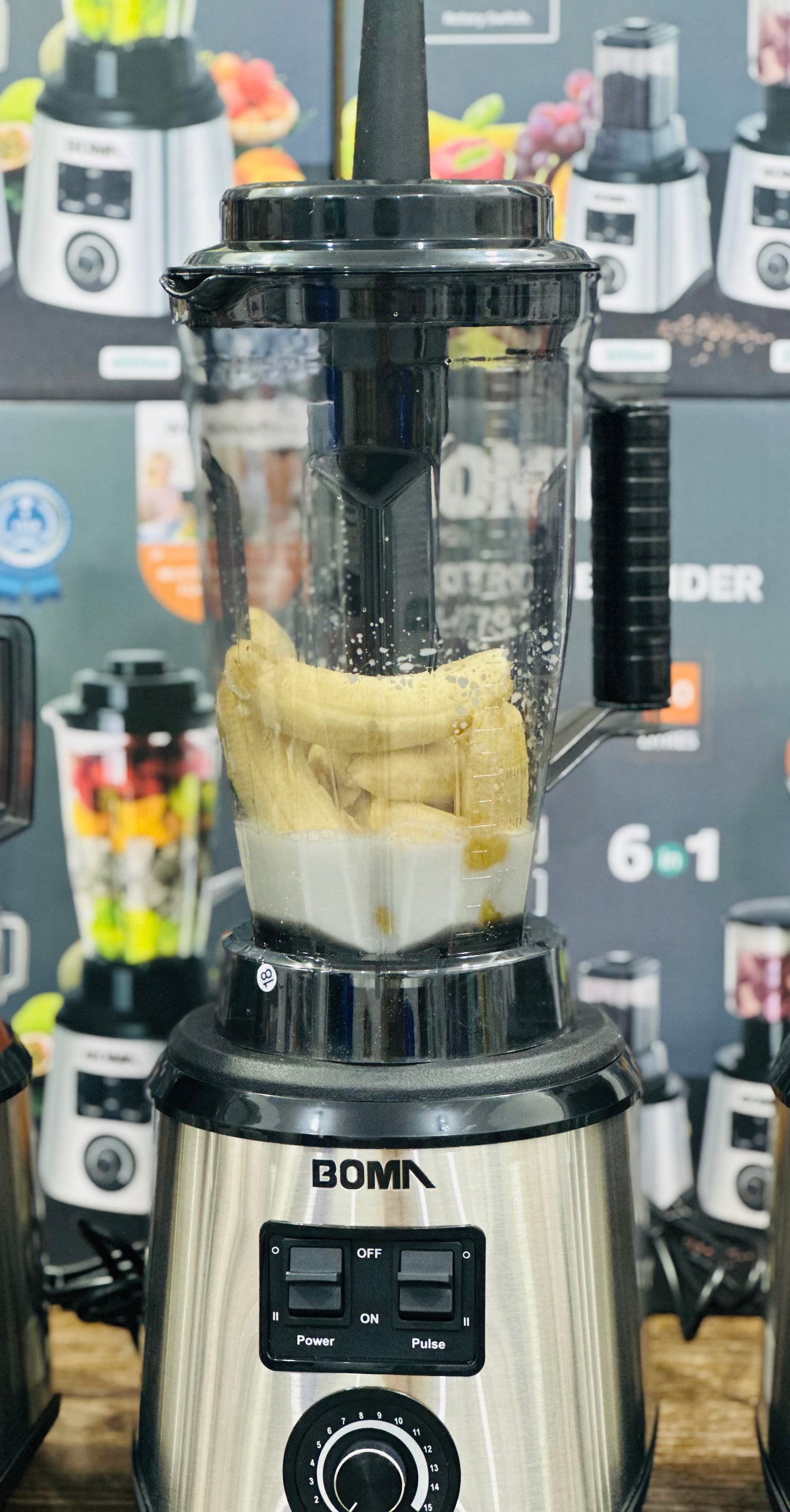 BOMA  6 in1 Electric Solar Blender  Set Germany 🇩🇪