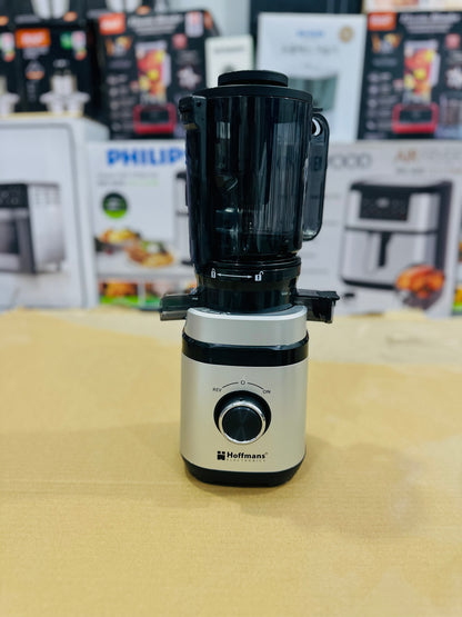 Hoffmans Electronics Slow Juicer 300W – Model HM-640 | 96% Juice Yield | 110MM Extra Large Feeding Tube | Fresh & Healthy Cold Press Juicer