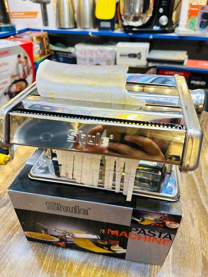 Shule Manual Pasta Maker, 9 Adjustable Thickness Settings