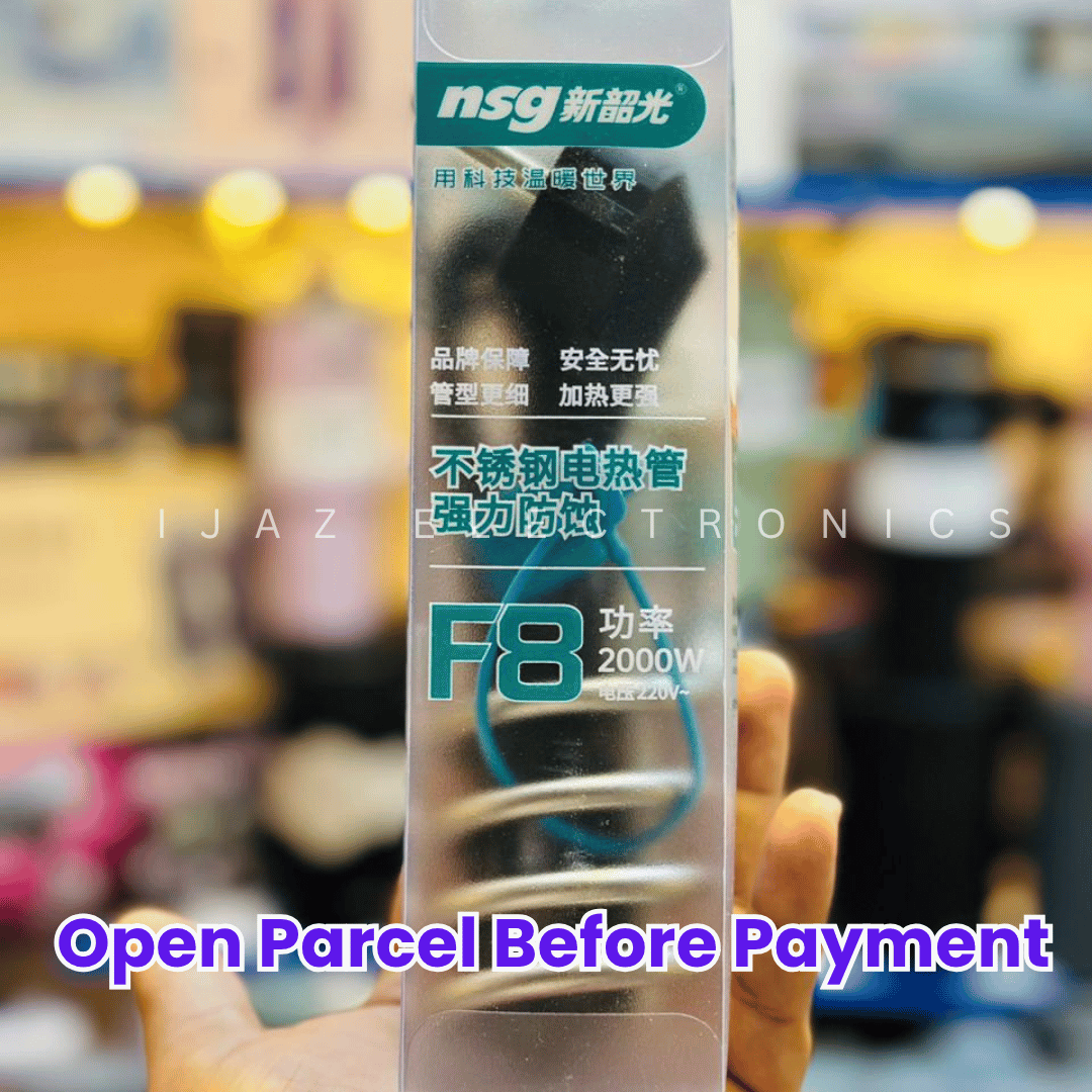 100% Original China Import | NSG F8 Shockproof Water Heater Rod