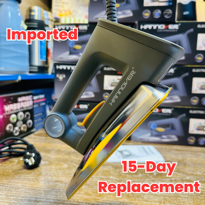 100% Imported | Low Power. High Performance. Hannover 400W Iron