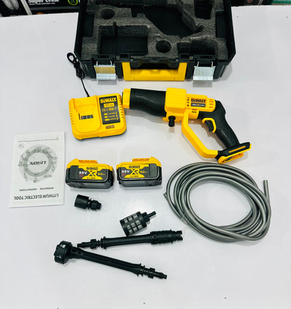 DeWalt  Chargebal ⚡88V Cordless Pressure Washer — 6.0Ah | 2🔋 Batteries | Complete Kit