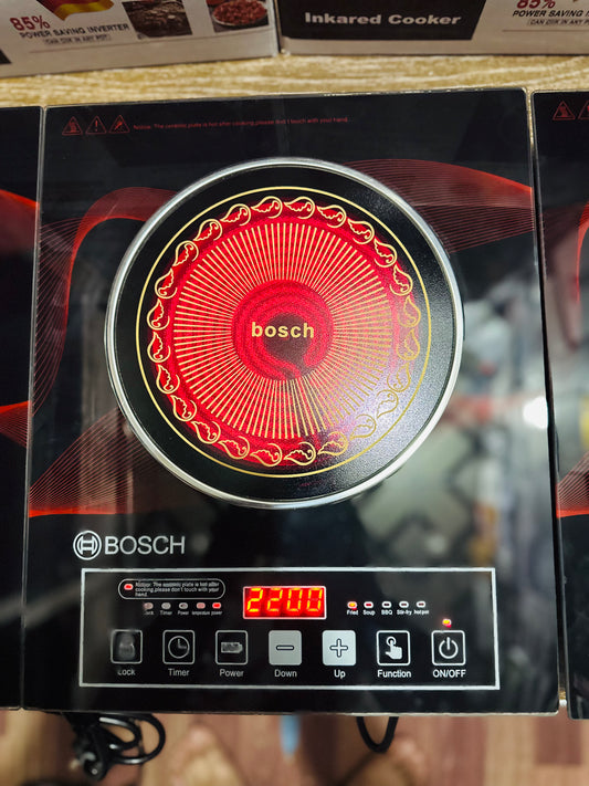 Bosch RBK-12 3500W Infrared Cooktop - Rapid Heating Ceramic Glass Cooker