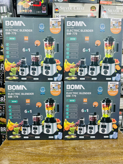 BOMA  6 in1 Electric Solar Blender  Set Germany 🇩🇪