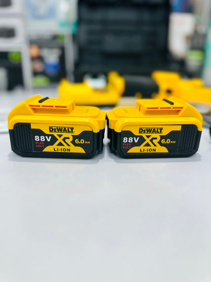 DeWalt  Chargebal ⚡88V Cordless Pressure Washer — 6.0Ah | 2🔋 Batteries | Complete Kit