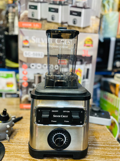 Silver Crest SC-5092 Premium 8-in-1 Multi-Purpose Food Processor | German Technology | 8 Stainless Steel Blades | 3L Jar