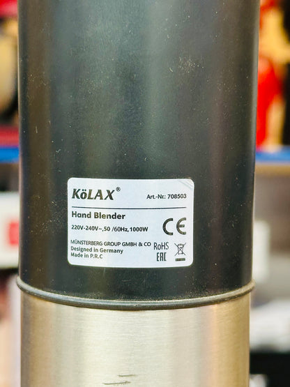 KölAX ErgoMixx Hand Blender – Professional German-Engineered Immersion Blender