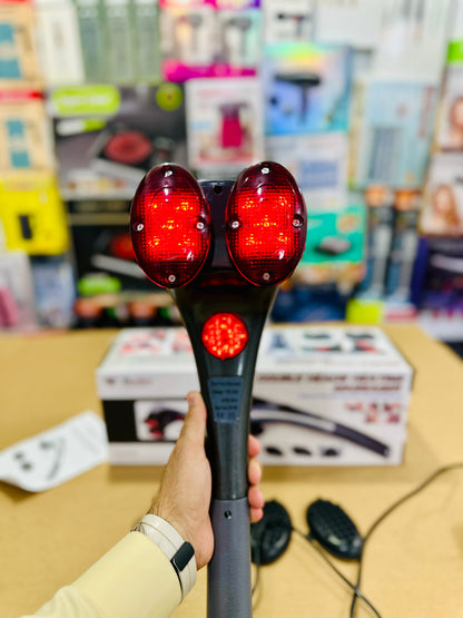 Blueidea B2000 Double Heads Heating Massager – Infrared Heat Therapy Full Body Massager with 4 Interchangeable Heads 🔥💆‍♂️