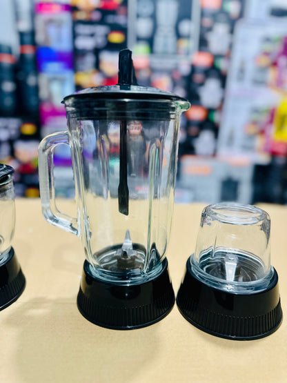 Super Crest 4-in-1 Stainless Steel Juice Extractor 2000W – Model SCT-8001 | 8 Sharp Blades | Multi-Purpose Juicer Blender & Grinder | German Design