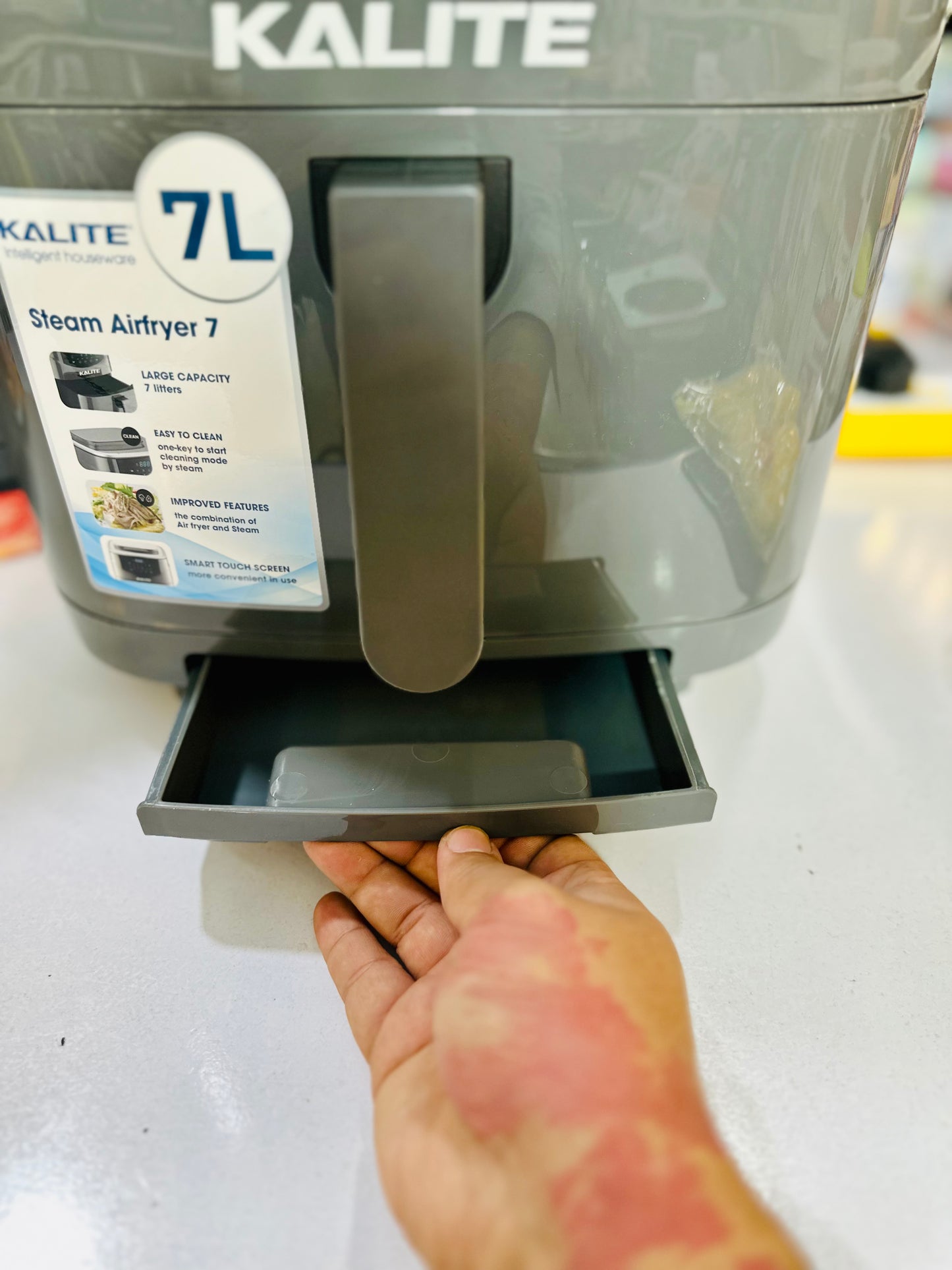 Kalite Steam Air Fryer - Model: Steam 7 (7L)