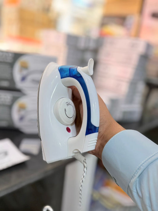 Flat Folding Traveling Steam Iron - Lot Imported
