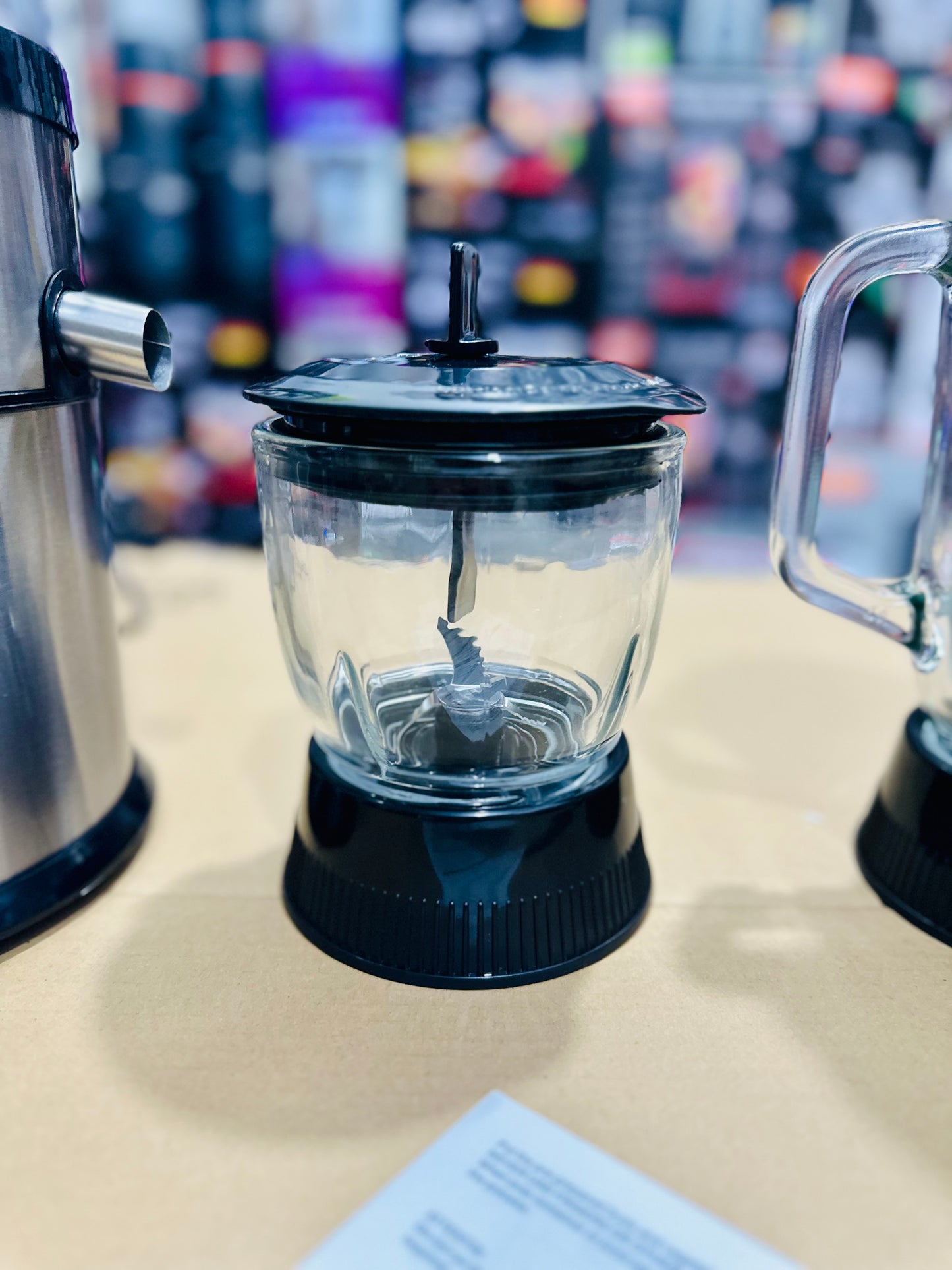 Super Crest 4-in-1 Stainless Steel Juice Extractor 2000W – Model SCT-8001 | 8 Sharp Blades | Multi-Purpose Juicer Blender & Grinder | German Design