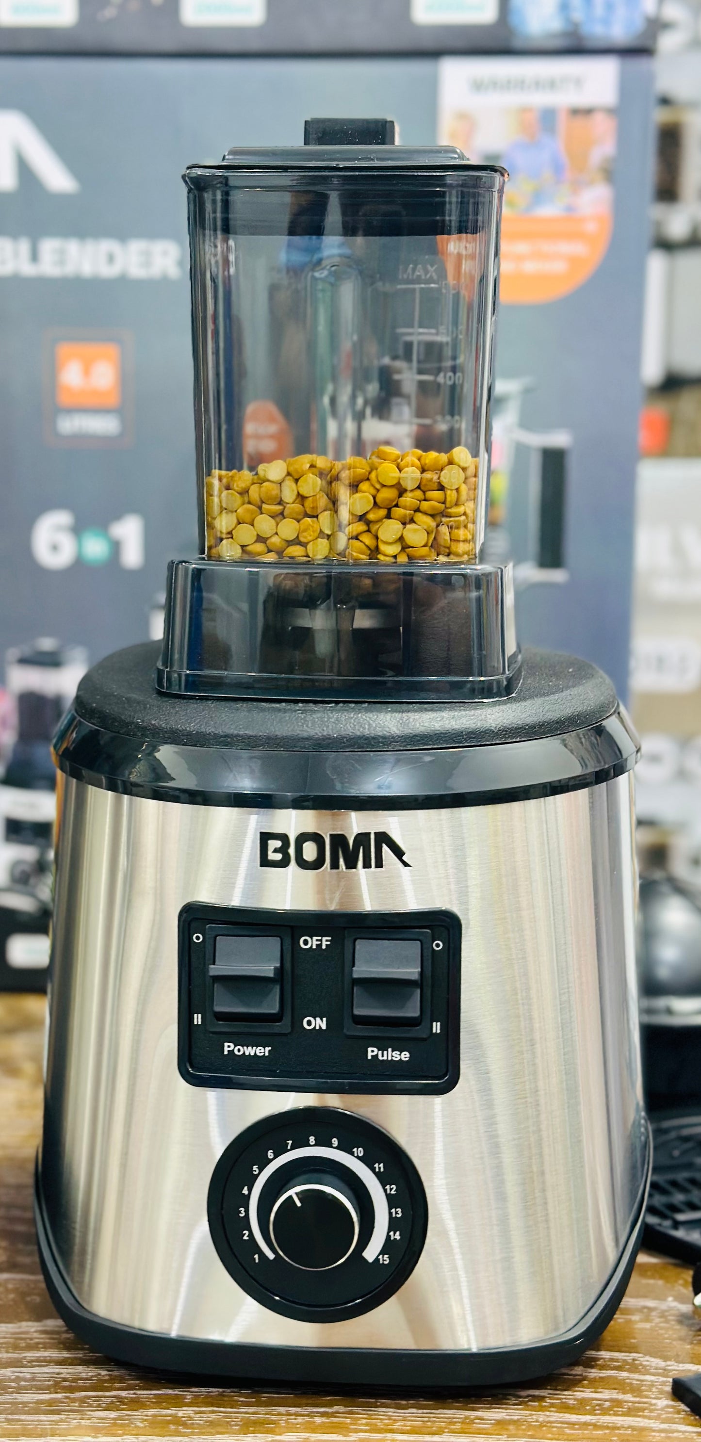 BOMA  6 in1 Electric Solar Blender  Set Germany 🇩🇪