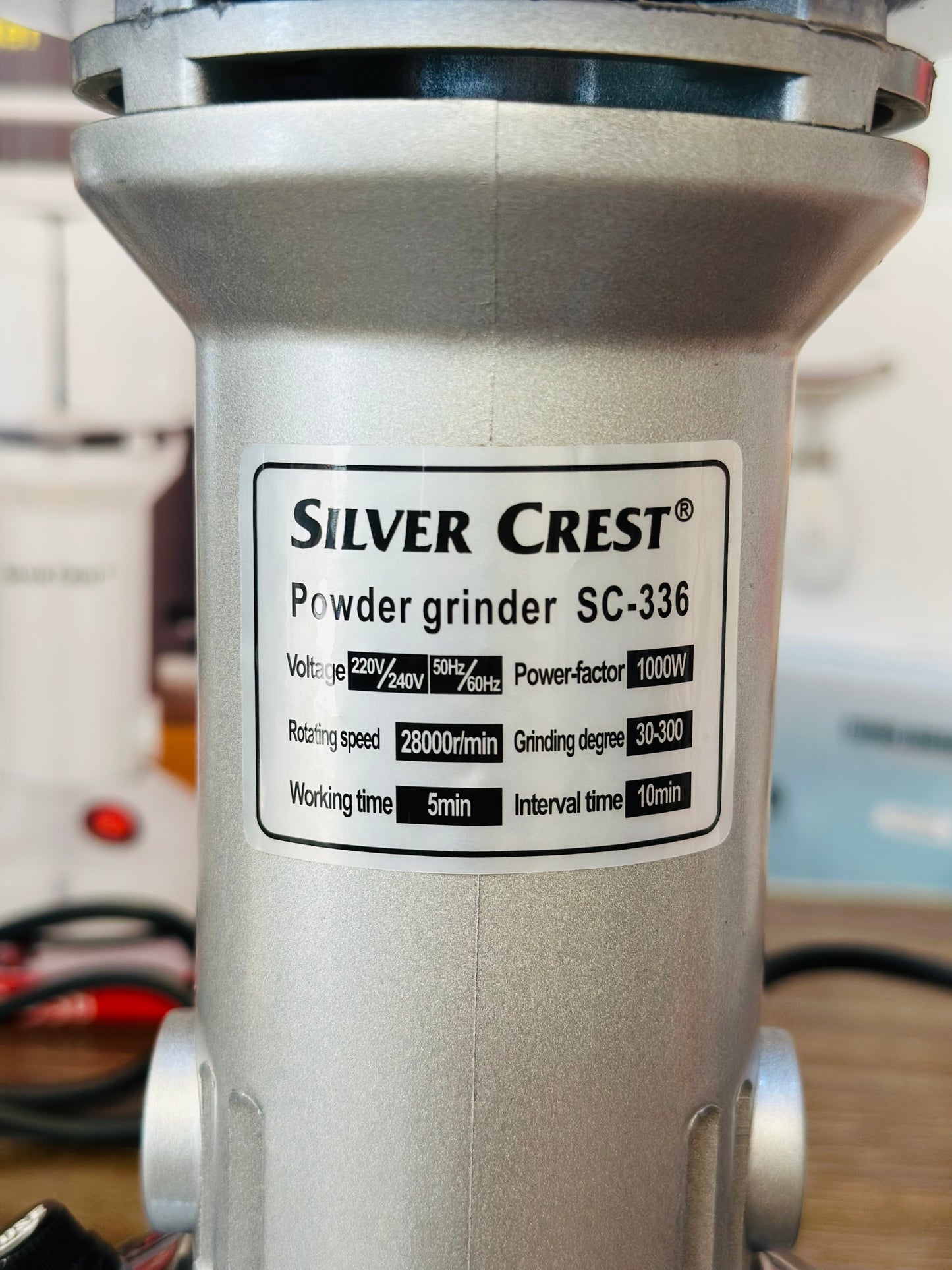 Imported Silver Crest Powder Grinders Germany 🇩🇪