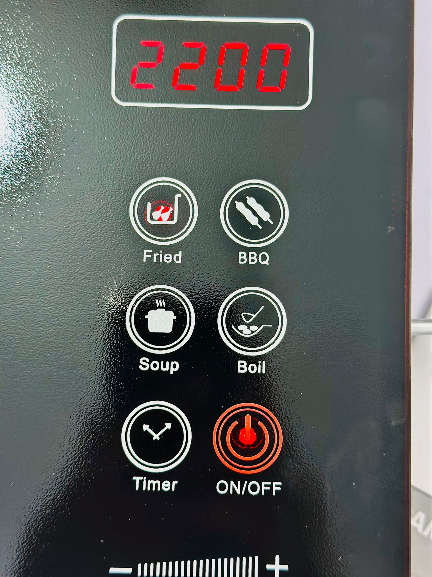 KöLAX infrared Stove  2200W –  191553 with LED Touch Control Panel & Long Timer | Germany Qualität