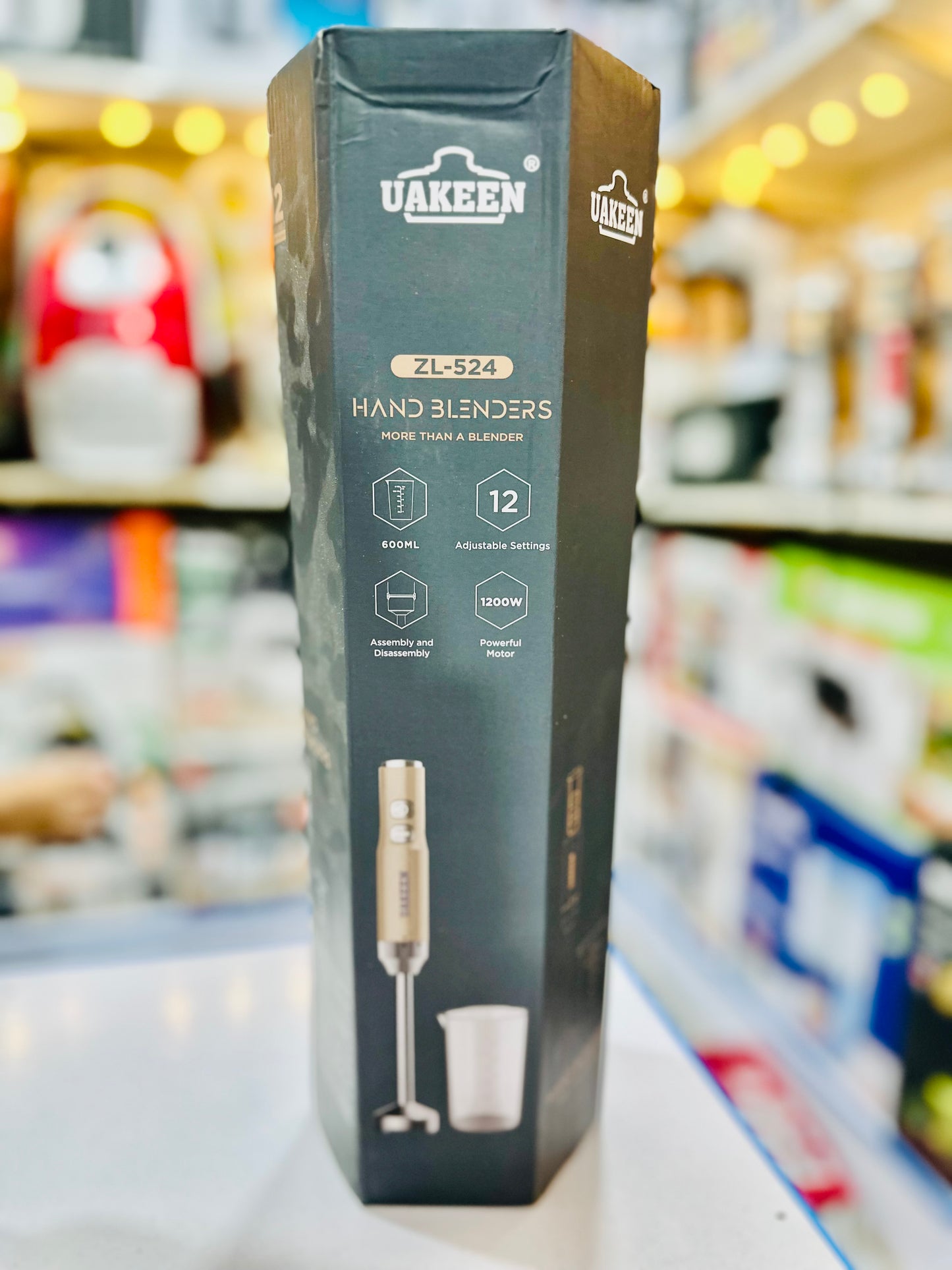 UAKEEN hand blender with cup ZL_ 522