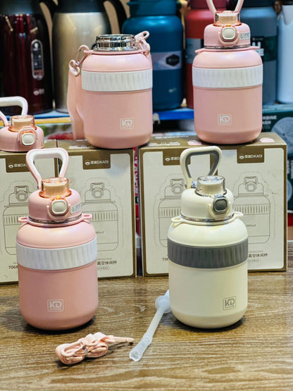 Hongkong Imported D.Kadi 1L Vacuum Bottle – Keeps Drinks Hot or Cold