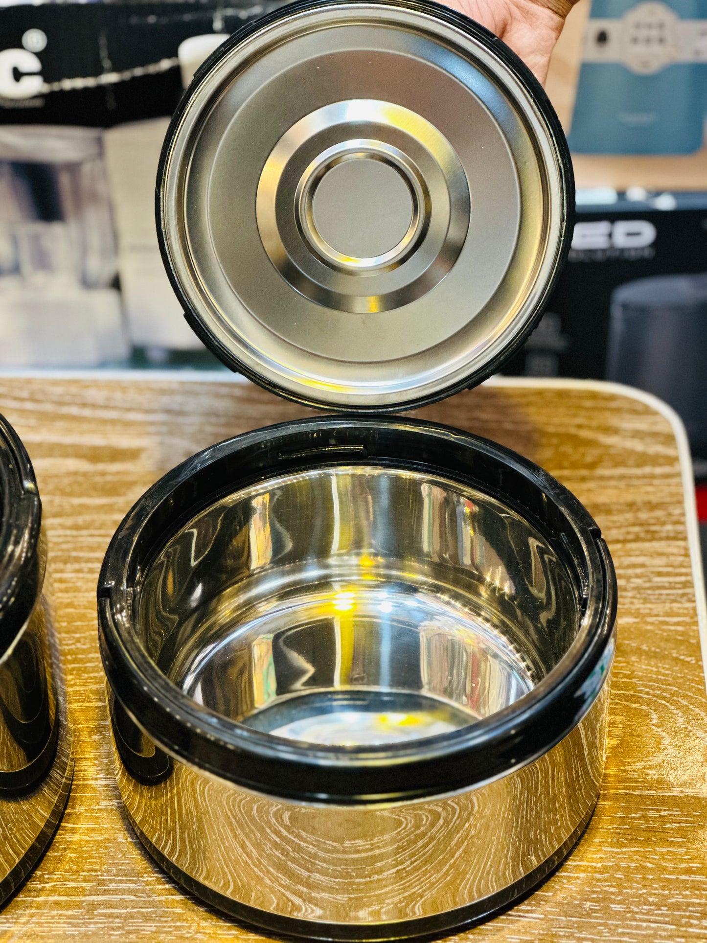 High quality Double Handle Hotpot Set