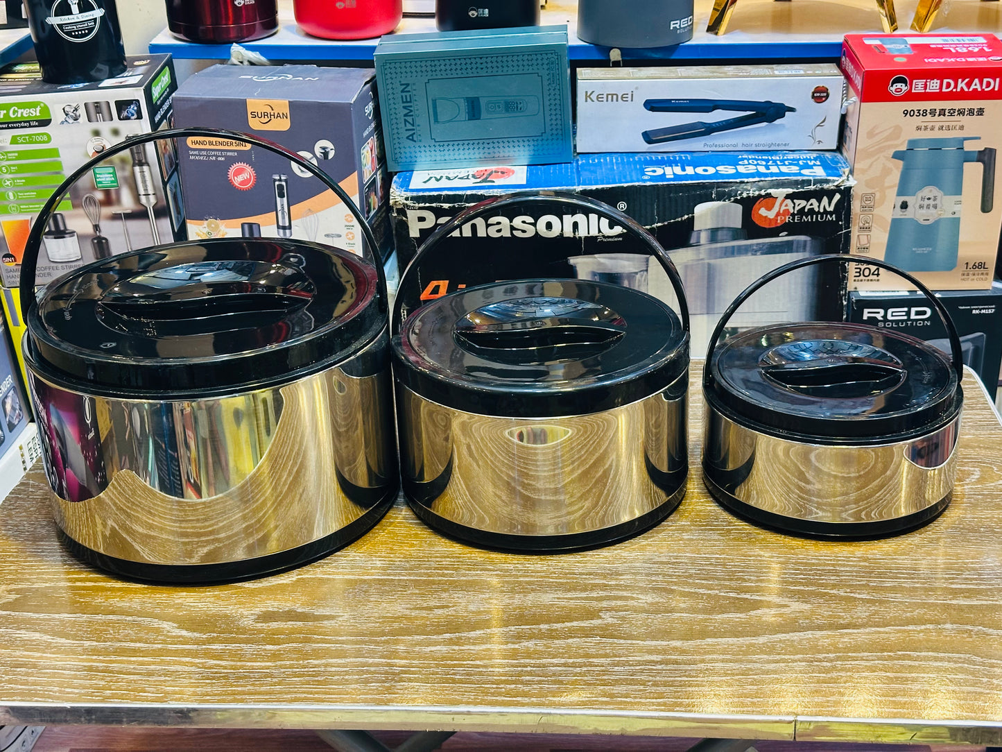 High quality Double Handle Hotpot Set