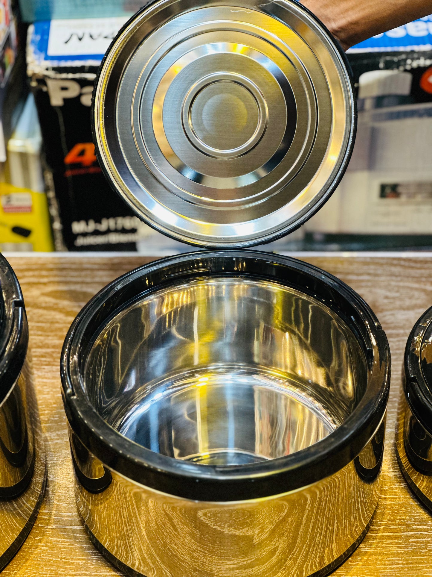 High quality Double Handle Hotpot Set
