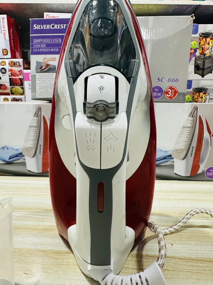 Silver Crest STEAM IRON MODEL NO .: SC-666 220-240V 50/60Hz 2600W MADE IN GERMANY