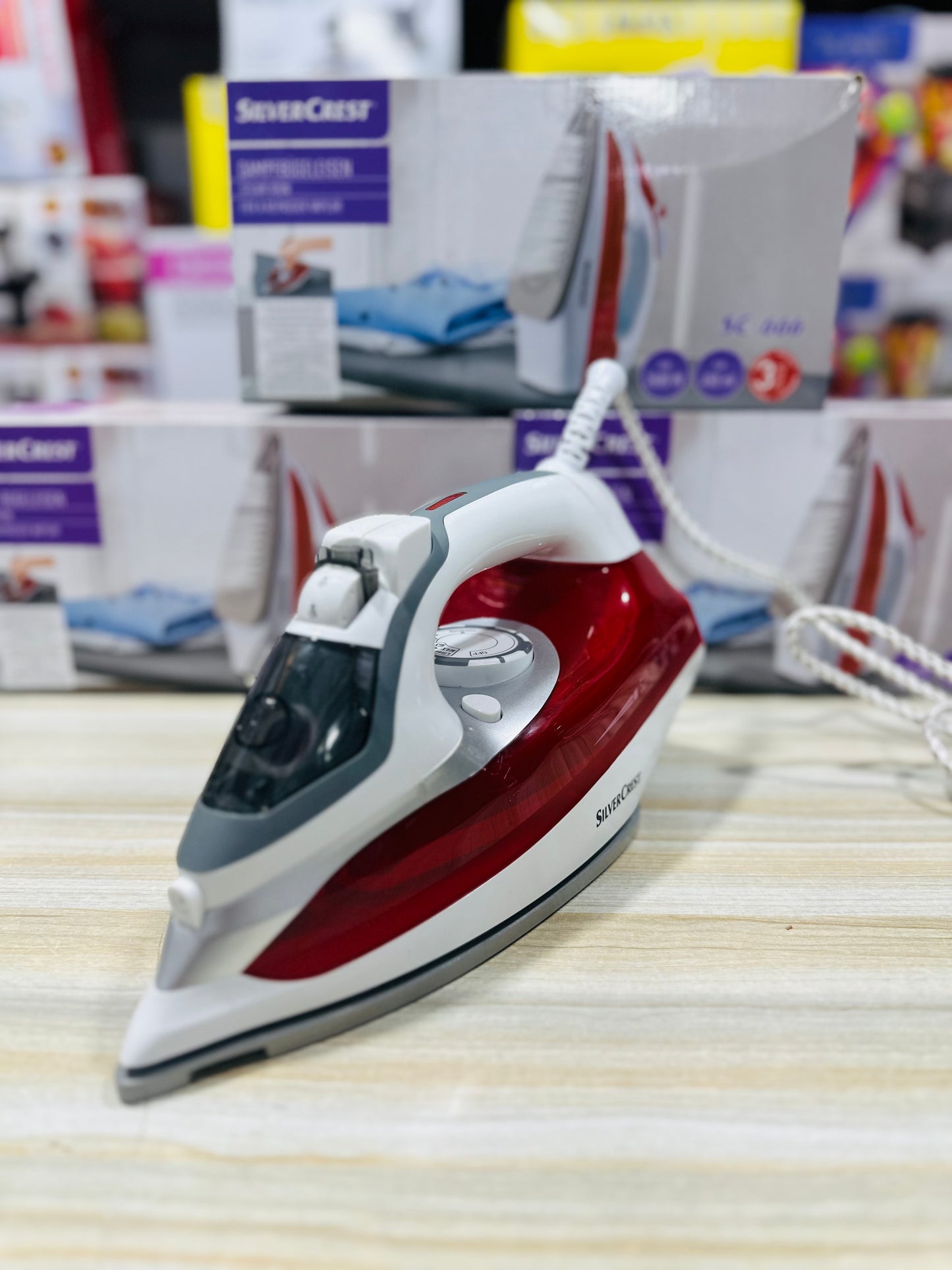 Silver Crest STEAM IRON MODEL NO .: SC-666 220-240V 50/60Hz 2600W MADE IN GERMANY