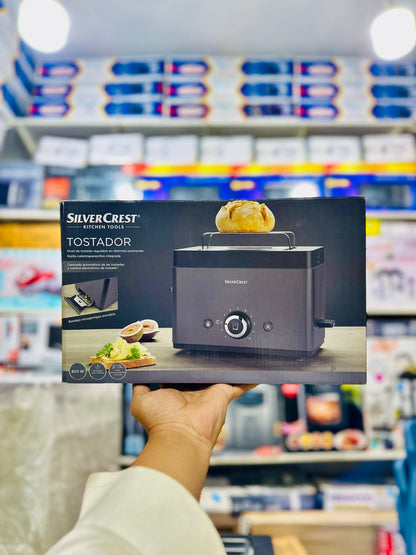 Silver Crest 850-Watt 2-Slice Toaster with Adjustable Browning Control