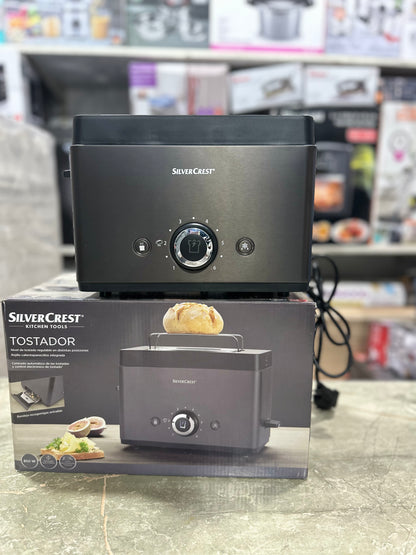 Silver Crest 850-Watt 2-Slice Toaster with Adjustable Browning Control