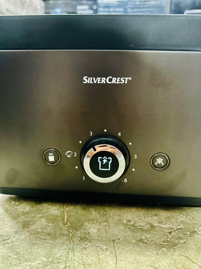 Silver Crest 850-Watt 2-Slice Toaster with Adjustable Browning Control