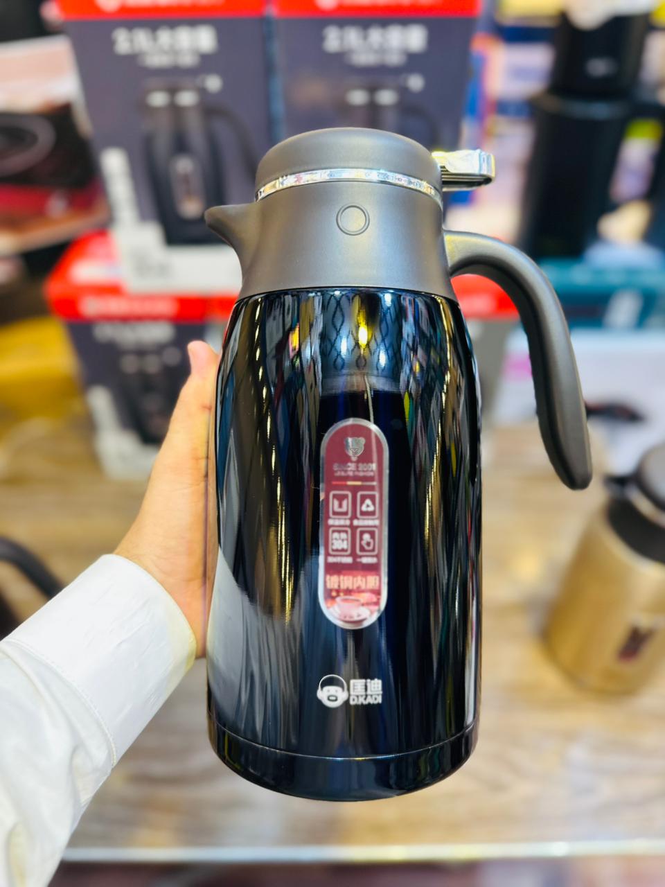 Imported D. Kadi Thermos 2.1L – Keep Drinks Hot or Cold 24H