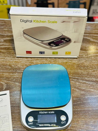 Imported Digital Kitchen Scale – LED Precision, 1g–10kg