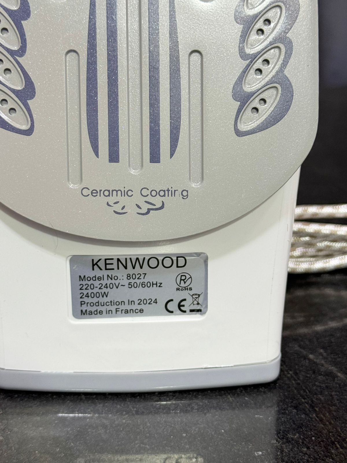 Kenwood ST8027 Steam Iron | Ijaz Electronics