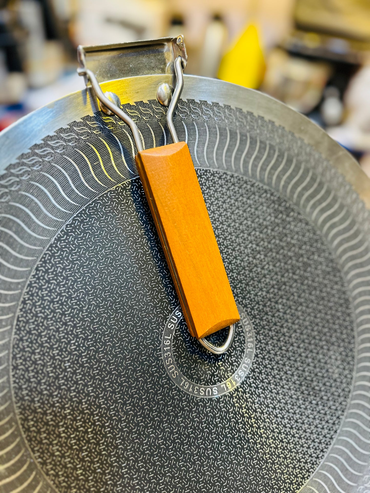 Single Handle Laser Coated Honeycomb Tawa
