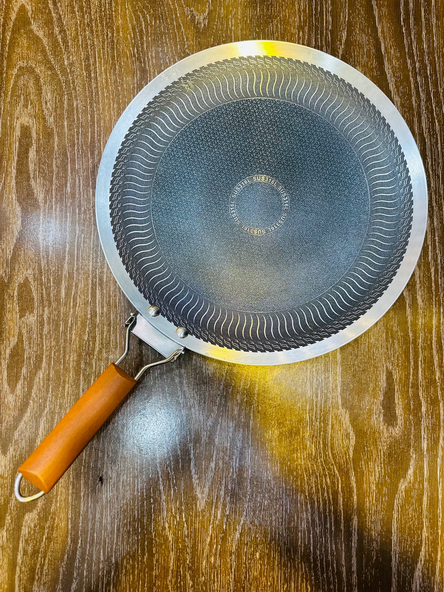 Single Handle Laser Coated Honeycomb Tawa