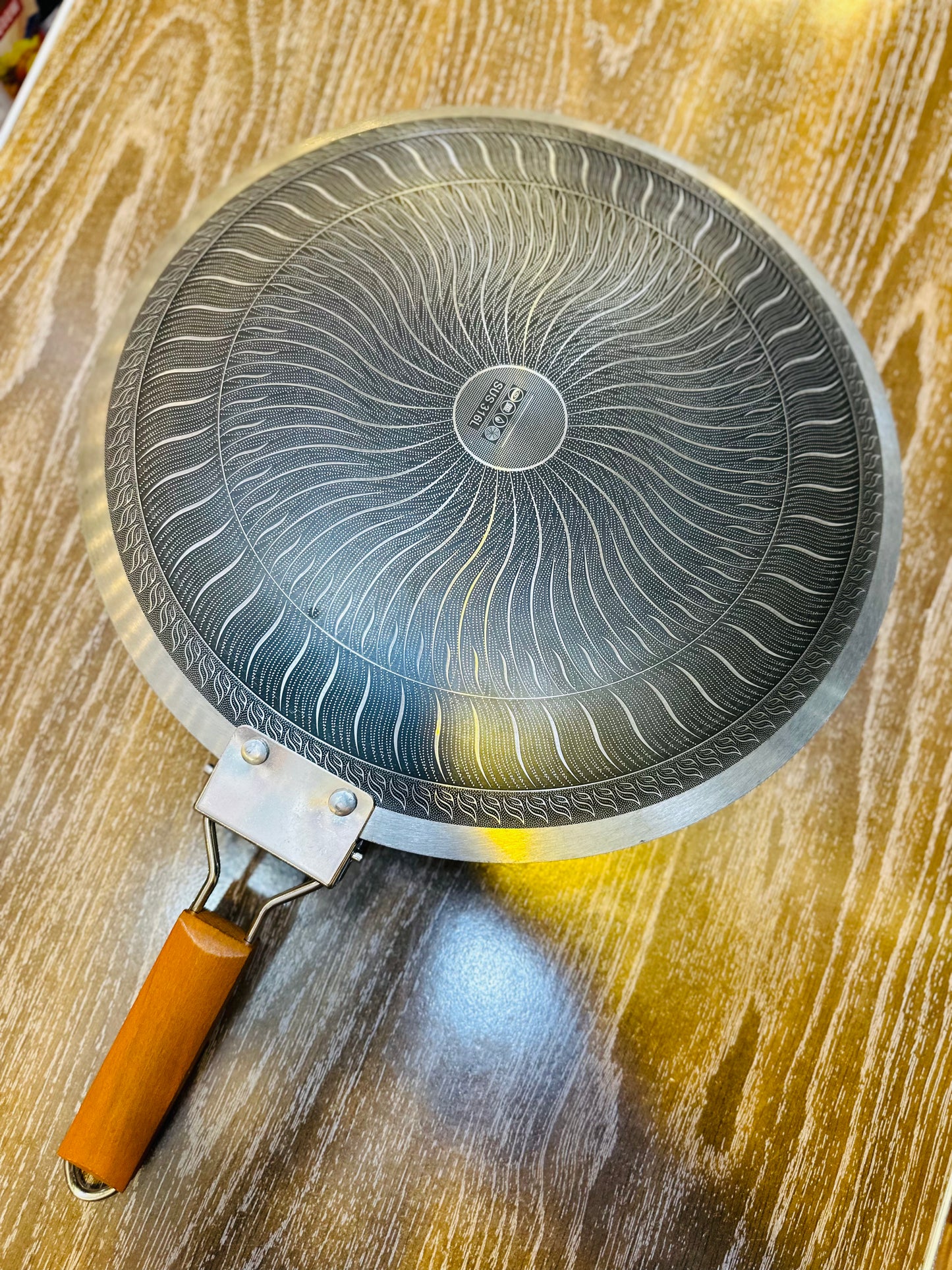 Single Handle Laser Coated Honeycomb Tawa