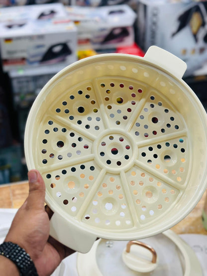 Lot Imported JIEXG 4L Electric Cooking Pot – 1200W Nonstick