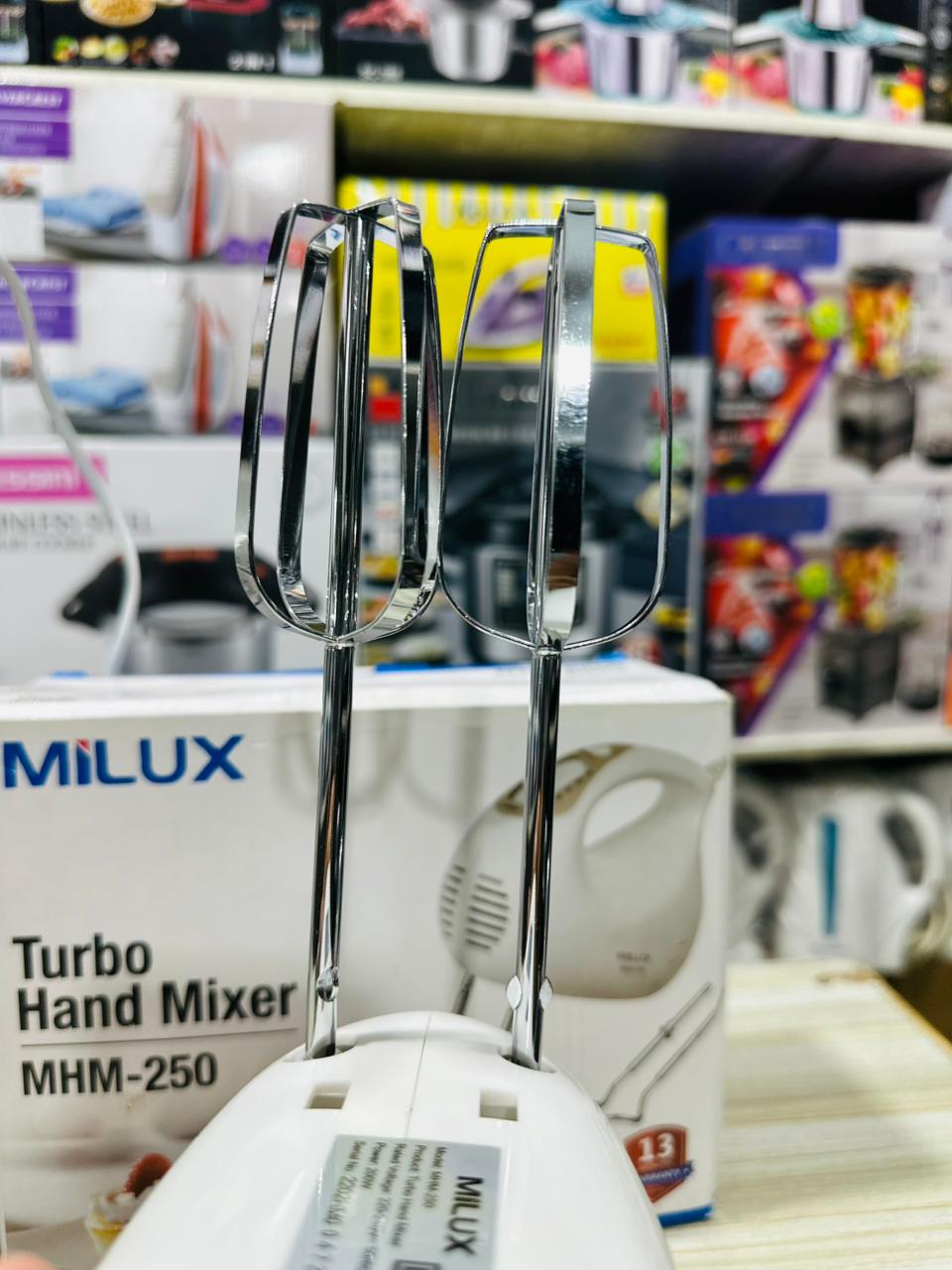 Milux Hand Mixer – High-Speed Beater for Baking & Cooking