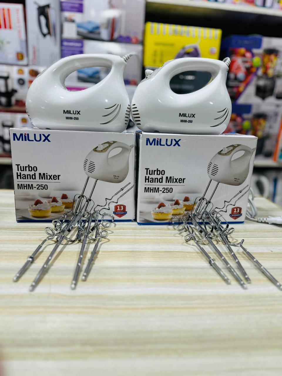 Milux Hand Mixer – High-Speed Beater for Baking & Cooking