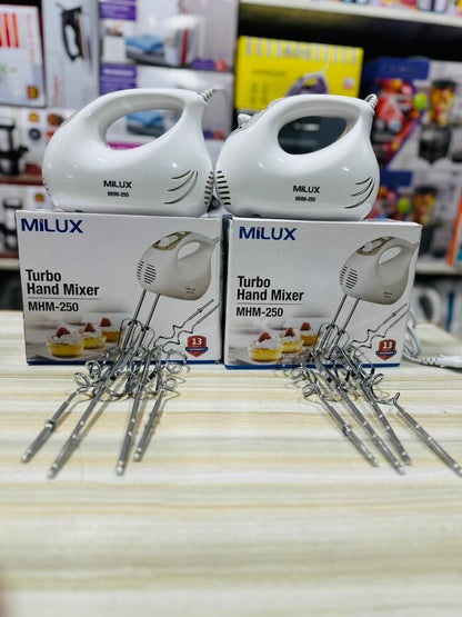 Milux Hand Mixer – High-Speed Beater for Baking & Cooking