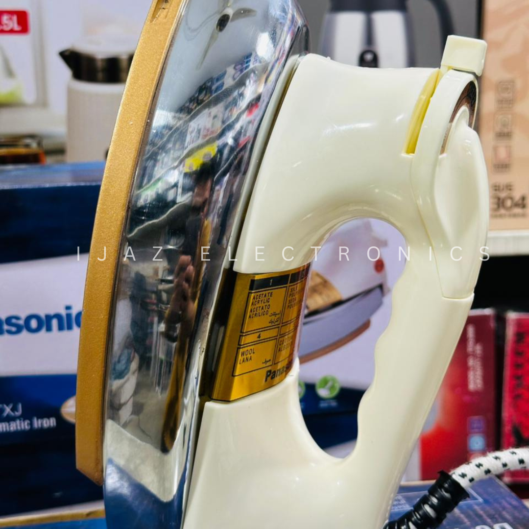 Panasonic 1000W Heavy Duty Steam Iron - Japanese Quality Non-Stick Soleplate