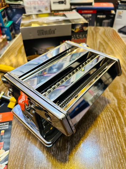 Shule Manual Pasta Maker, 9 Adjustable Thickness Settings