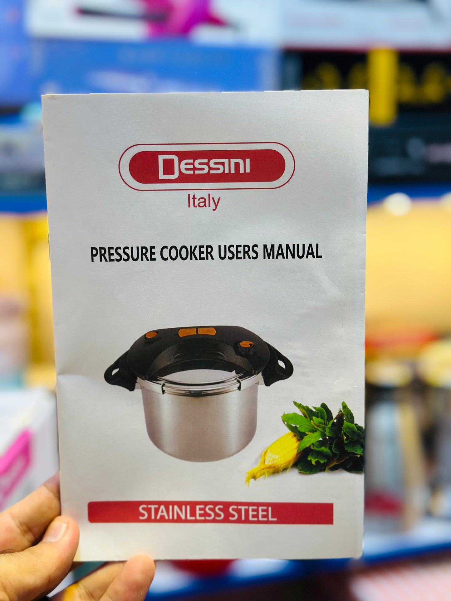 STAINLESS STEEL PRESSURE COOKER 12.L.   Italy 🇮🇹