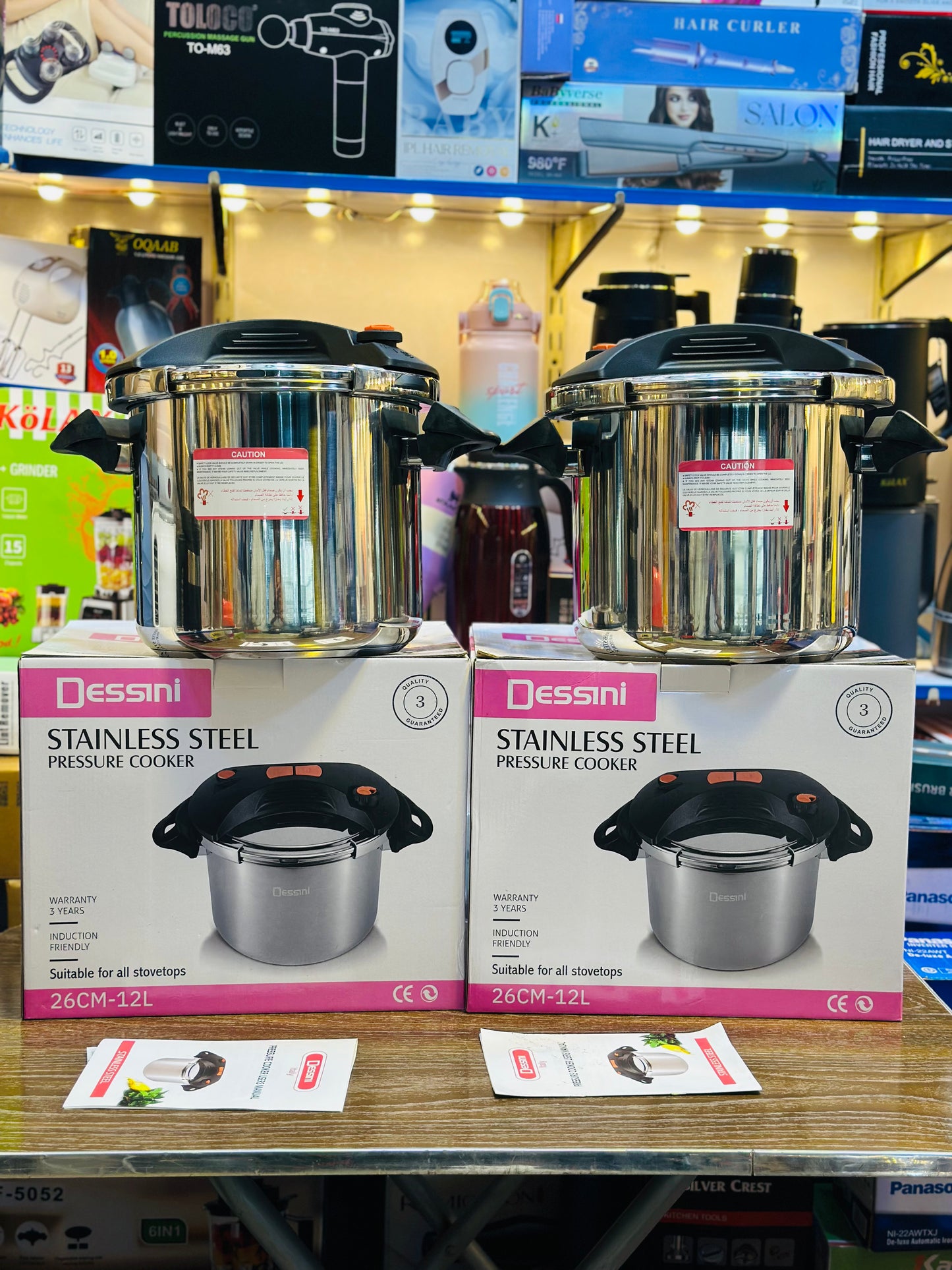 STAINLESS STEEL PRESSURE COOKER 12.L.   Italy 🇮🇹